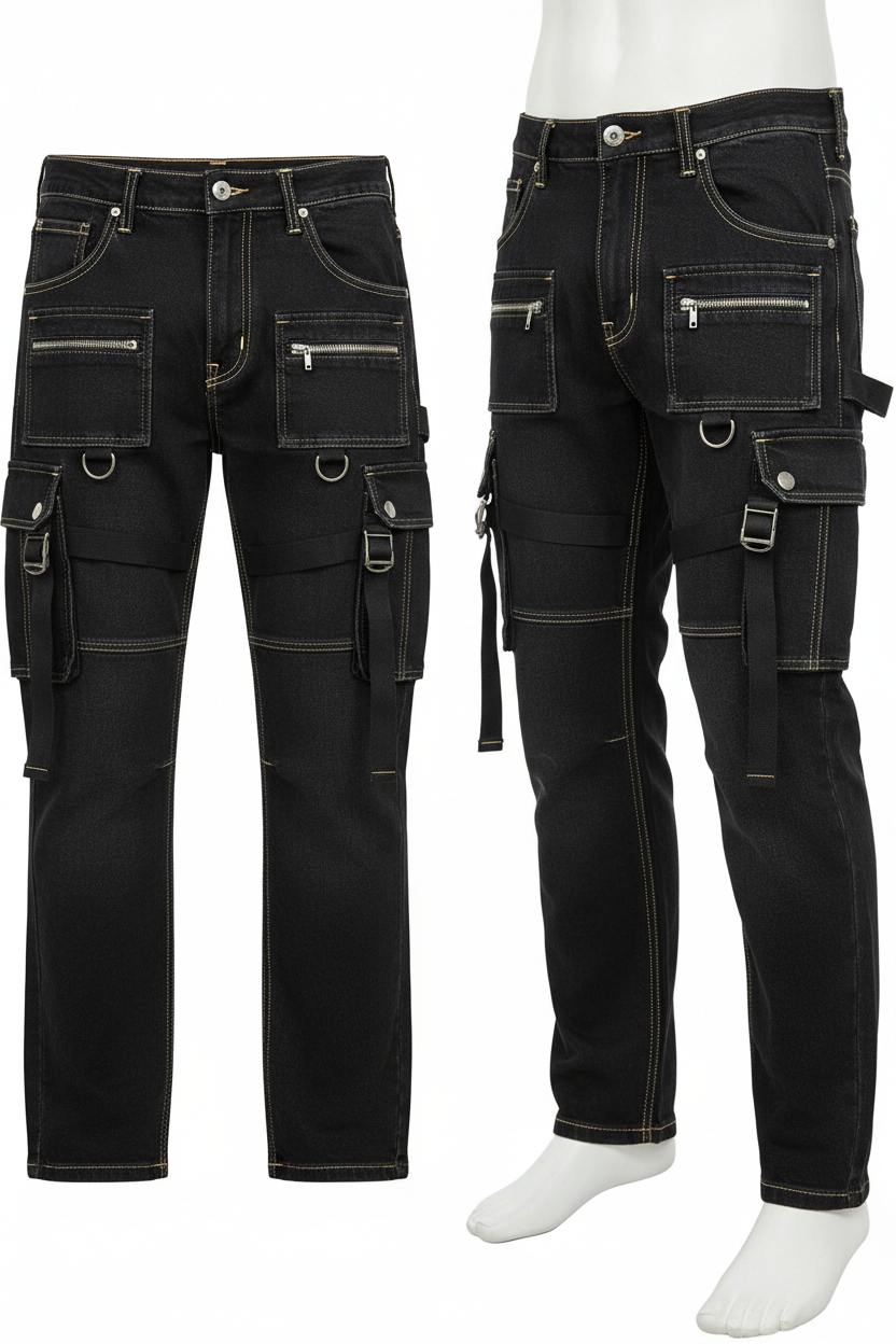 Black Denim Jeans.